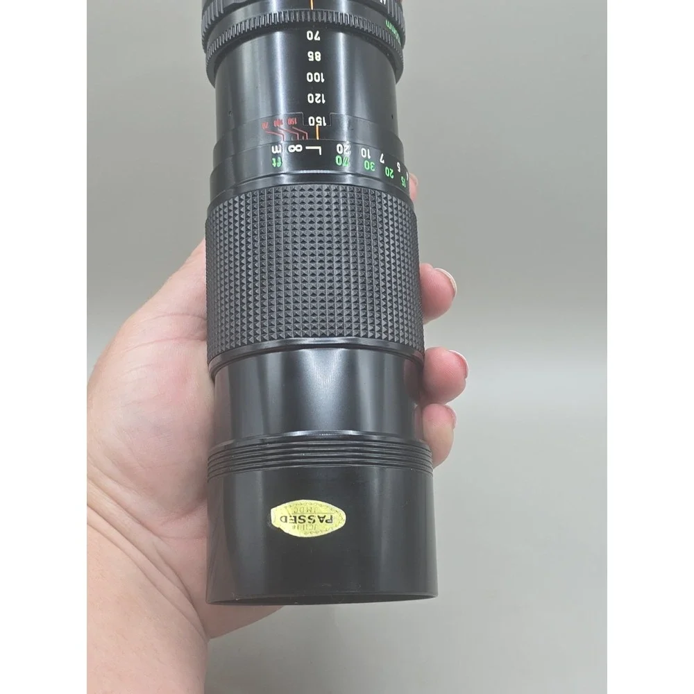 Canon  FD 70-150mm f/4.5 FDn MF Telephoto Zoom Lens Tested Japan